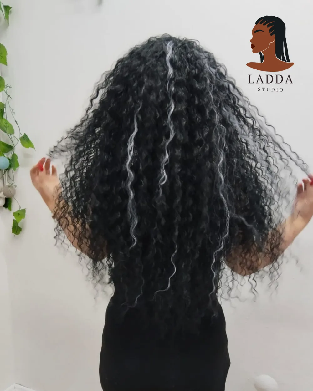 Hacimli Afro dalgası çalışması — Ladda Studio Beşiktaş İstanbul